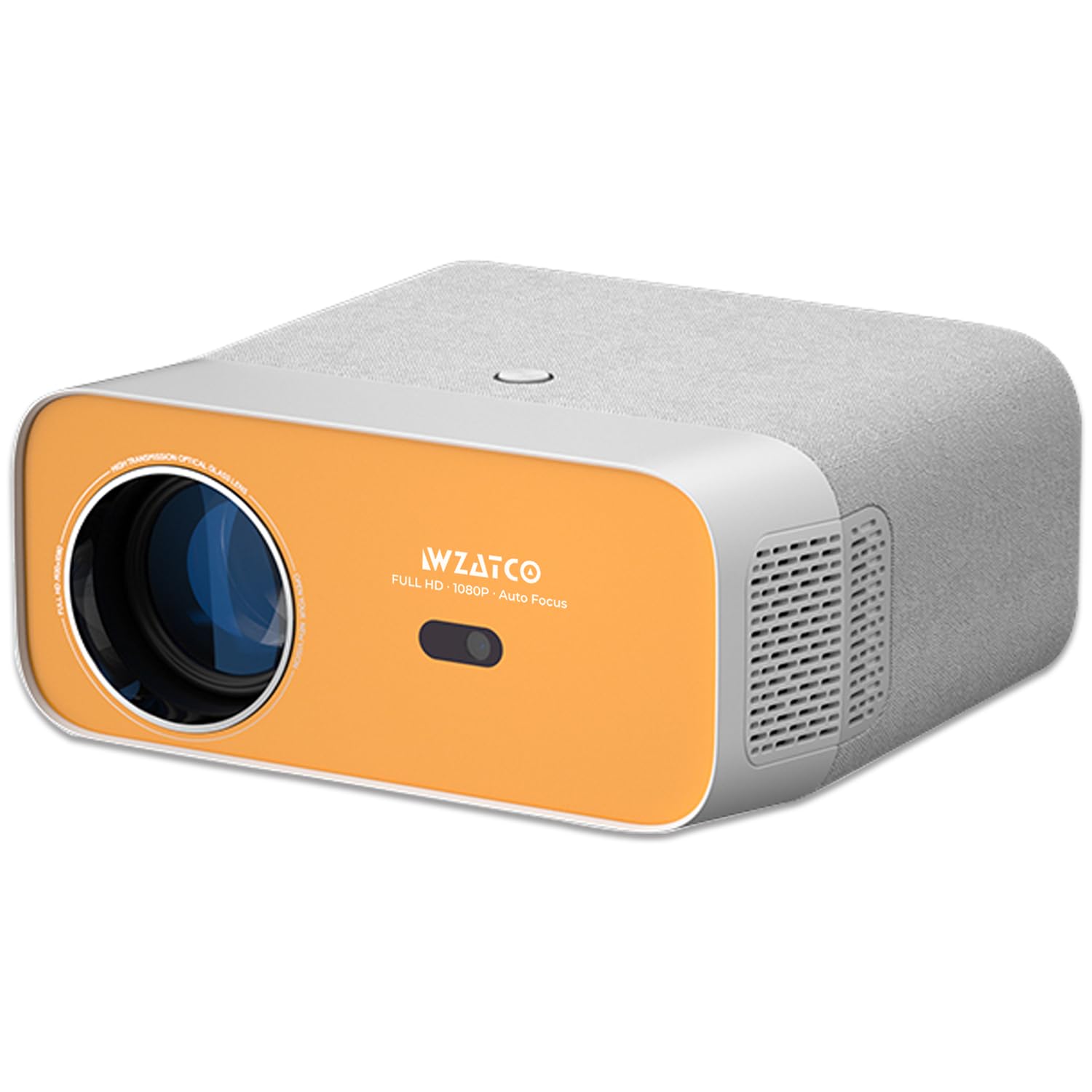 WZATCO Yuva Ultra, Ultra Bright 770 ANSI, 590 ISO Lumens, Native 1080P Fully Automatic, Android TV Projector for Home, 300 Screen | HDMI ARC | 4D Keystone with Netflix, Prime etc | WiFi 6 &amp; BT